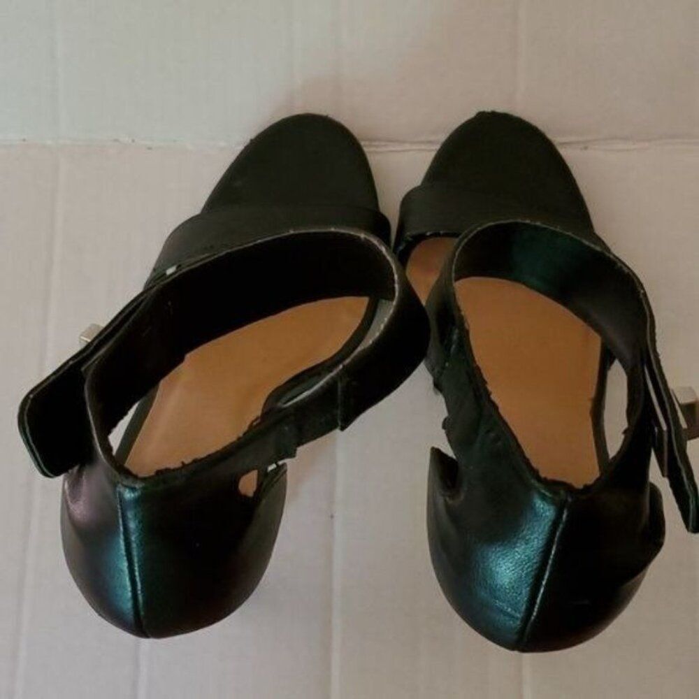 Steve Madden Black Stiletto Heels Shoes Strappy Ankle Strap Women's WOMAN'S 7 - Picture 7 of 16